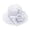 White, variant on Tea Party Hats for Women Easter Spring Summer Mesh Sunshade Hat Flower Temperament Wedding Dress Hat Sun Dome Large Brim Hat Fashion Hat for Woman