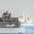 thumbnail image 2 of Figuras Modernas De Búho Y Cisne, Adorno De Mesa, Escultura Para Sala De Estar, Oficina, Armario, Mesita De Noche, Estantería, Entrada, Arte Artesanal., 2 of 8