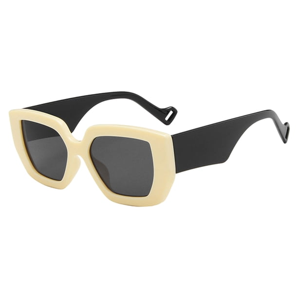 Gafas de sol de Gran Tamaño Sunnimix con protección UV Lentes de sol Elegantes beige