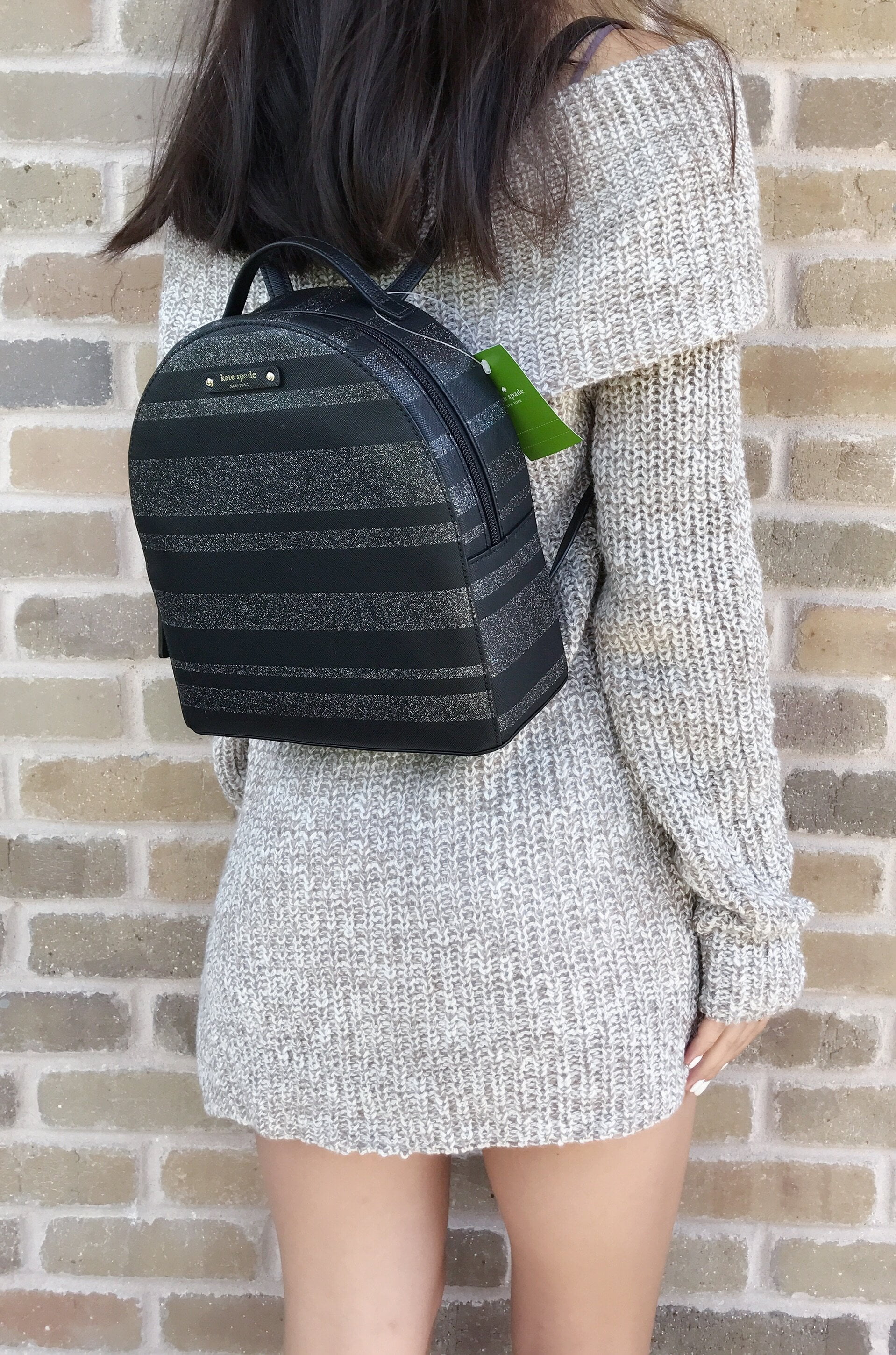 kate spade sammi backpack glitter