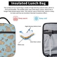 thumbnail image 5 of Capybara Lunch Bag Portable Thermal Lunch Box for Men and Women, 5 of 6