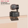 thumbnail image 2 of Caméra Web OBSBOT Tiny 2 Lite AI 4K PTZ avec Trépied Moyeu, 2 of 8
