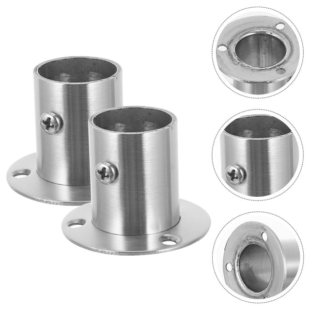 Luxshiny 2Ud Soporte De Barra De Para Ducha Y En Acero Inoxidable