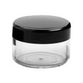 thumbnail image 2 of Clear Wide Mouth Leak Proof Jars For Travel Makeup Storage Cosmetic Containers With Secure Lids Round Small Size Portable Organizer, 2 of 8