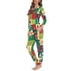 thumbnail image 3 of Ropa de dormir de manga larga con patrón navideño para mujer, Conjunto de pijama versátil de dos piezas, Jersey informal, ropa de dormir femenina, envío directo, 3 of 4