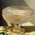 thumbnail image 6 of Fruit Bowl Pedestal Fruit Bowl Serving Bowl Multifunctional Modern Kitchen Decorative Pedestal Bowl Snack Bowl for Home Farmhouse, 6 of 9