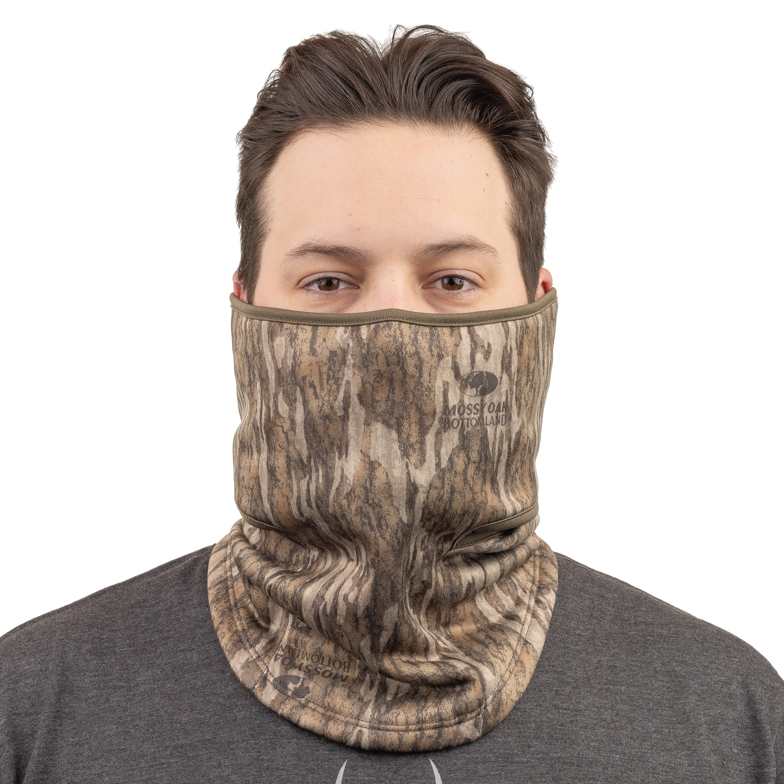 Huntworth Men's Renegade Midweight 4-in-1 Adjustable Balaclava – Mossy Oak Bottomland