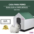 thumbnail image 4 of Casa Para Perro Q Perrón Raza Chica Color Verde Con puerta, 4 of 8