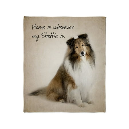 CafePress - Sheltie Throw Blanket - Soft Fleece Throw Blanket 50 x60 for All Ages