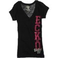 thumbnail image 1 of Ecko Unltd. Camiseta con gráfico Vnk Wostyl con purpurina para mujer, negro, extragrande Ecko Unltd. Camiseta gráfica, 1 of 1