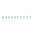 thumbnail image 4 of bricolaje Banner de Garland Wedding decorativo para del dormitorio-azul Soledad Ornamento de DIY Woodcraft, 4 of 10