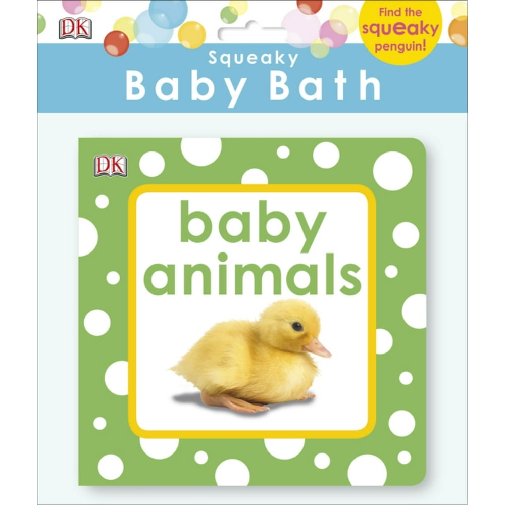 Squeaky Baby Bath Book Baby Animals (Baby Touch and Feel) (Bath Book