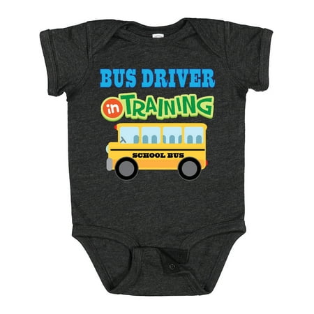 

Inktastic Bus Driver in Training Boys or Girls Baby Bodysuit