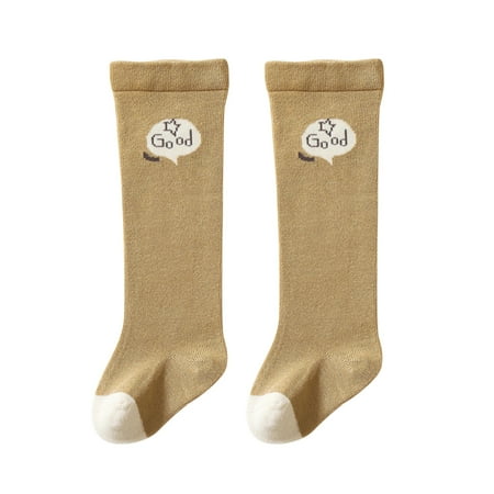 

QYZEU Toddler Boy Athletic Socks Girls Baby Socks Fashion Stockings Toddler Socks With Pinch Ankle Baby Kids Little Girl Boy