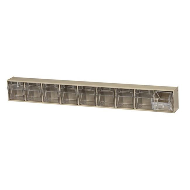 Quantum Tip out Storage Bin Qtb306-6 Compartments Gray for sale online 