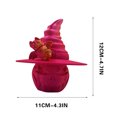 thumbnail image 3 of Uutvmp Halloween 3D Printing Pumpkin Witch Hat, Halloween Pumpkin with Removable Witch Hat, Halloween Pumpkin Witch Hat Box, Halloween Ornament, 3 of 5