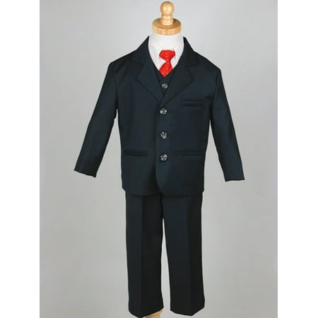 Boys' Navy 5 Piece Suit