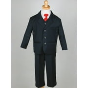 Boys' Navy 5 Piece Suit