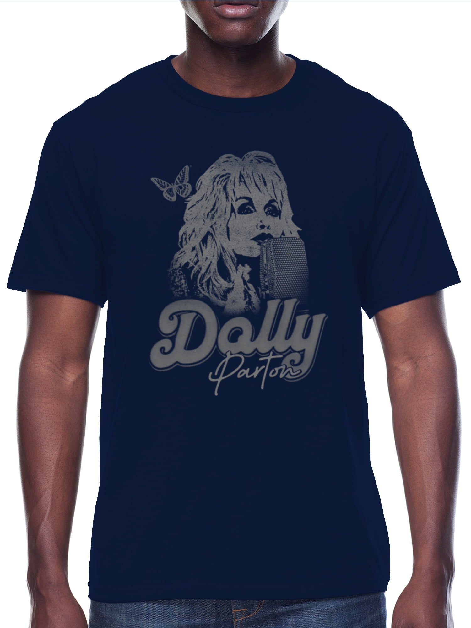 Dolly, Men's & Big Men's Graphic Tee Shirt, Dollywood Microphone, 2-Pack, Sizes S-3XL