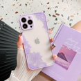 thumbnail image 3 of Compatible with iPhone 13 Pro Max Case Flower Clear Frosted Hard Back Slim Thin Cute Silicone Protective Women Camera Protection Phone Case for iPhone 13 Pro Max Mandala, 3 of 13
