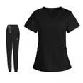 thumbnail image 1 of Traje de trabajo de enfermera,Conjunto de uniforme médico para mujer y hombre,túnica y pantalón,Traje de trabajo de enfermera Uniforme de enfermera médica de hospital,Uniforme de, 1 of 7