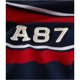 thumbnail image 2 of Playera gráfica Aeropostale A87 con cuello en V para hombre roja mediana, 2 of 2
