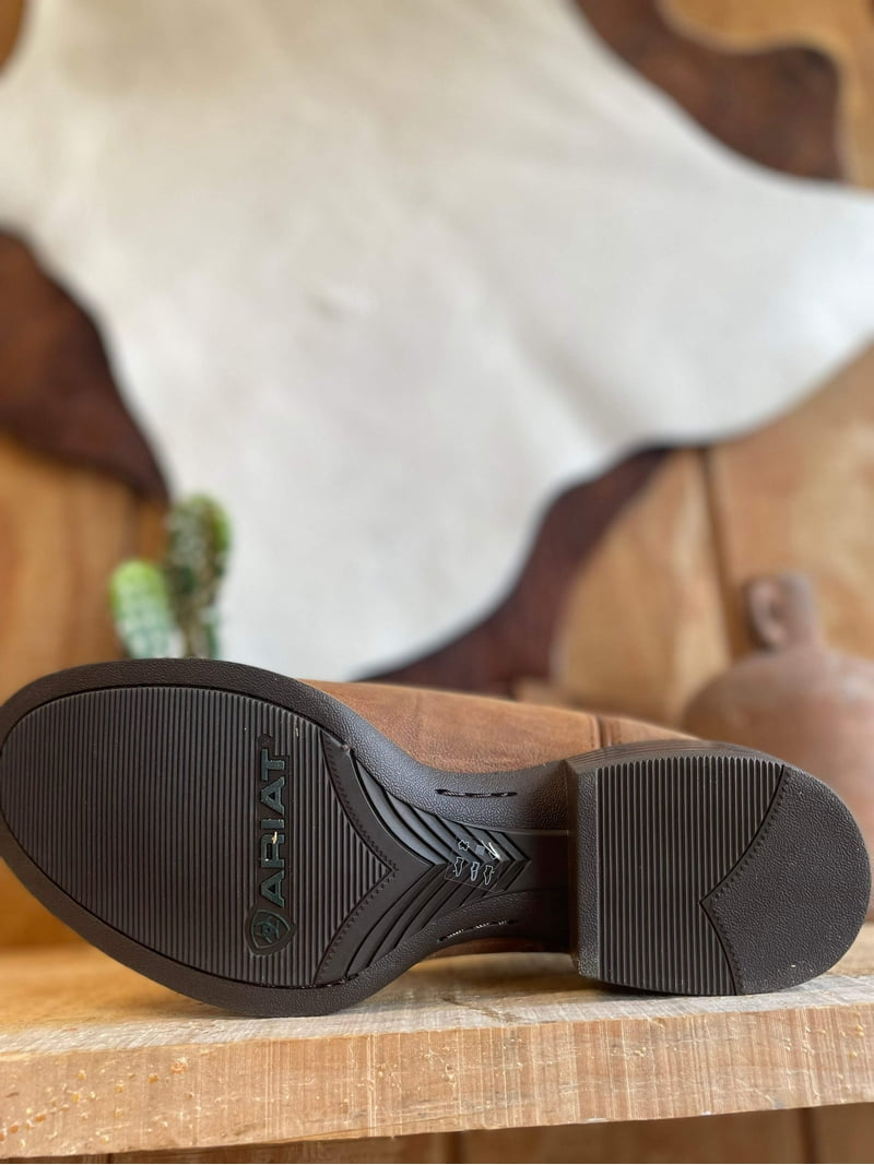 Ariat Men's Sport Stratten Western Boot, Sorrel Crunch/Bitter