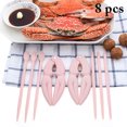 thumbnail image 1 of 8PCS Seafood Tool Set Plastic Non-slip Multi-purpose Seafood Cracker Crab Tool, 1 of 10