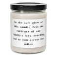 thumbnail image 2 of Scent Soy Candle, 9oz, Unique Family Gifts, In the soft glow of this candle, 2 of 5