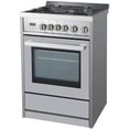 thumbnail image 4 of Galanz 24-In. Gas Slide-In Range in Stainless Steel, 4 of 10