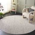 thumbnail image 2 of SAFAVIEH Maya Kodey Geometric Area Rug, Ivory/Beige, 6'7" x 6'7" Round, 2 of 10
