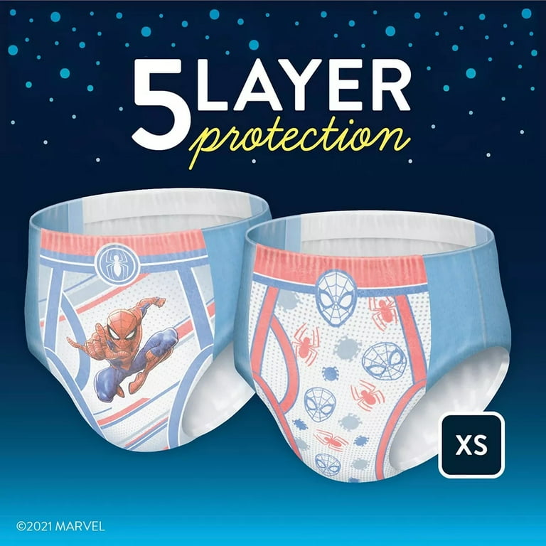 Boys' Nighttime Bedwetting Underwear, Small-medium, 44 units