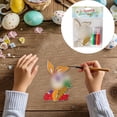 thumbnail image 3 of Arts & Crafts & DIY Toys Easter Wooden Drawing Board for Kids Painting Coloring Craft Decoration Easter Rabbit, 3 of 3