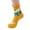 Yellow, variant on Ymyiu Womens Fashion Crew Socks Shoes for Winter (,One Size)