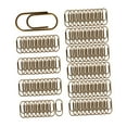 thumbnail image 2 of MAGIDEAL 100 Pieces Paper Clips Premium Metal Paperclips for Home Stationery Personal Bronze, 2 of 8