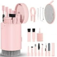 thumbnail image 1 of CHUANK Multi-Functional Cleaning Kit  Portable Electronics Cleaning Kit for Mobile Phones  Tablets  Keyboards  Headphones  and Cameras | Electronic Accessories Sale for Your Happy Life(Pi, 1 of 6