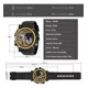 thumbnail image 2 of Reloj De Pulsera Skmei Triple Hora Para Hombre Con Brújula, 2 of 8