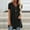 #1-Black, variant on Womens Tops,Summer Tops for Women Trendy,The Fashion Women Summer Irregular Solid Top Blouse