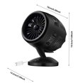 thumbnail image 2 of Fans on Clearance ASXITE Fans that Blow Cold,Desk Fan,New Portable USB Turbo Fan Mini Circulation Fan, 2 of 5