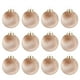 thumbnail image 2 of Adornos de bola de Navidad de terciopelo Paquete de 12 | Grandes decoraciones de árbol de vacaciones flocadas a prueba de roturas de 2.36" | Acabado mate Rojo Burdeos Tan Blanco Tierra | Elegante, 2 of 7