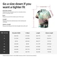 thumbnail image 5 of Balery Tropical Summer Palm Camisa Casual de Manga Corta con Botones para Hombre, Texturizada, Estilo Cubano, para Playa, Verano-Small, 5 of 5