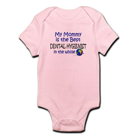 

CafePress - Best Dental Hygienist In The World (Mommy) Infant - Baby Light Bodysuit