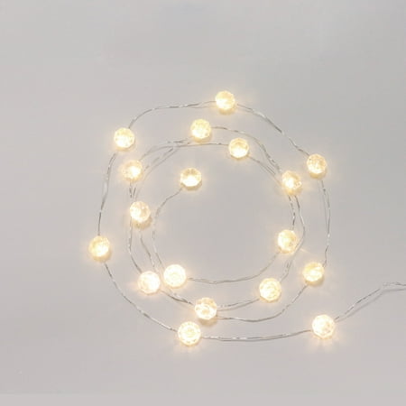 Mainstays 18ct Jewel Lights Garland Mainstays 18ct Jewel Lights Garland
