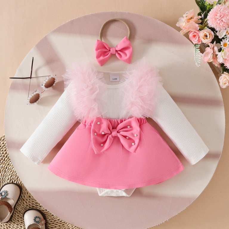 pink dress newborn Pink Crochet Baby Dress, Newborn Coming Home Outfit, Conjunto Tejido de Bebe, Vestido Nina 0-3 months