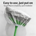 thumbnail image 5 of 100 Pack Disposable Broom Covers for Pet Hair Removal, Dust & Debris Sweeping on Hardwood & Tile Floors, Fits 8-20 Inch Broom Heads, 5 of 10