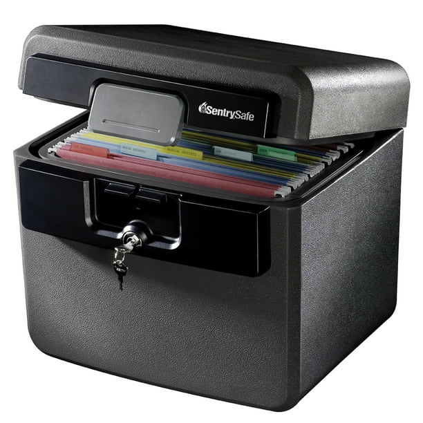 SentrySafe HD4100 FireResistant and WaterResistant Box Safe with Key