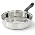 thumbnail image 3 of Oster Rametto 5 Piece Belly Shaped Stainless Steel Cookware Set in Silver, 3 of 8