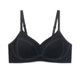 thumbnail image 1 of Full Coverage Wireless T Shirt Bra for Everyday Comfort and Support Seamless Design for Large, 1 of 4