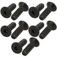 thumbnail image 1 of Unique Bargains 10pcs M5x16mm Flat Countersunk Head Hex Socket Left Hand Thread Bolt DIN7991, 1 of 3
