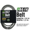 thumbnail image 2 of 8TEN Belt with Kevlar for Ariens Zoom Ikon-XD 42 Gravely ZT 07200523 130 x 1/2 810-CBL2197T, 2 of 7